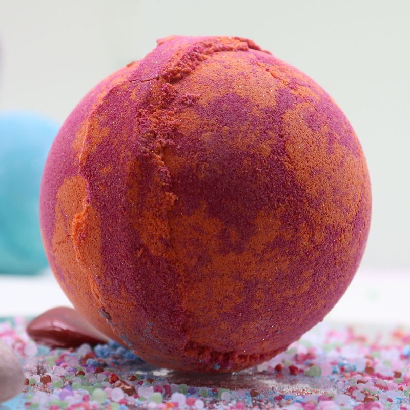 Crystal Bath Bomb - Fire - White Label