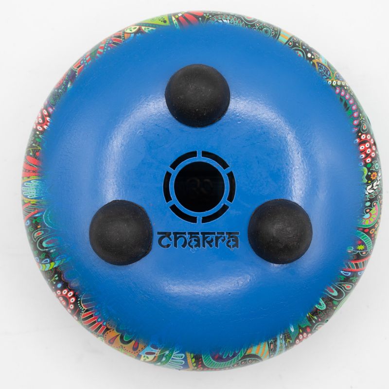 Low Med Happy Drum Mandala Leaf - 14x7cm