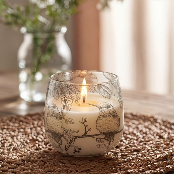 Drawn by Flame - Glass Jar Candles - Medium