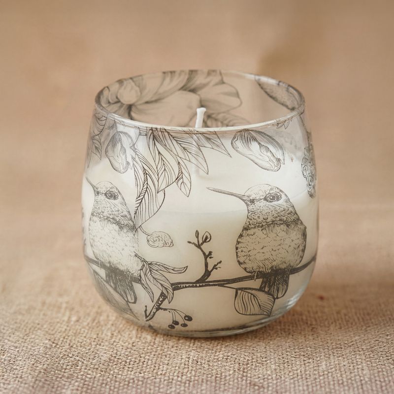 Drawn by Flame - Glass Jar Candles - Medium