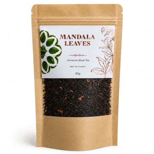 50g Organic Cinnamon Black Tea