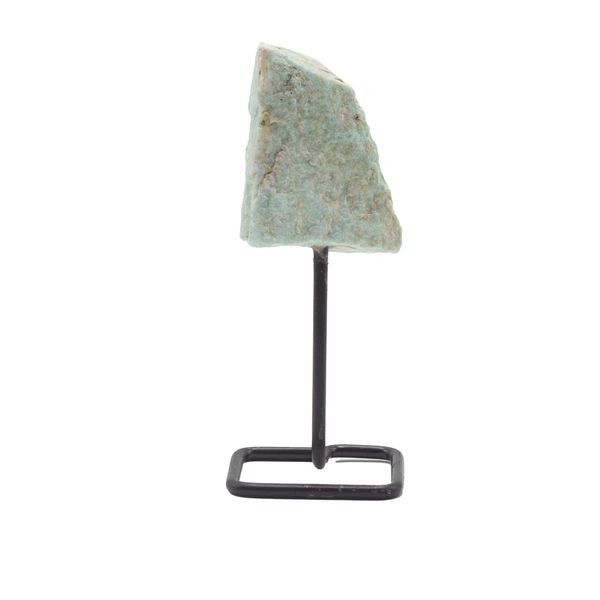 Mineral Specimens on Metal Stand - Amazonite