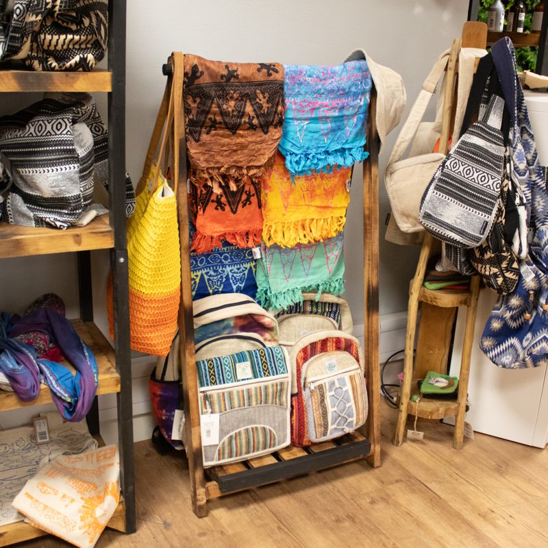 Shelf Unit - Folding Textile Display (60x42x120cm)