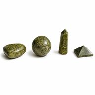 Epidote Gemstone Retail Display Pack - Assorted Shapes