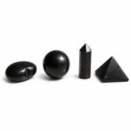 Black Tourmaline Gemstone Retail Display Pack - Assorted Shapes