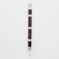 Bloodroot Soverign Wand -Extra Long Fancy Jasper Magic- Crystal Ball top - 26cm