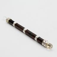 Bloodroot Soverign Wand -Extra Long Fancy Jasper Magic- Crystal Ball top - 26cm