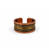 Copper Rings Classic Banded- Assorted Designs & Sizes