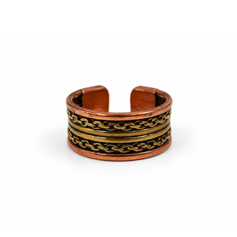 Copper Rings Classic Banded- Assorted Designs & Sizes