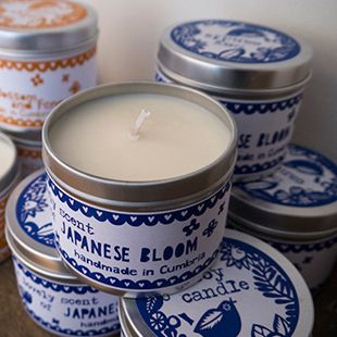 Agnes & Cat Tin Candles