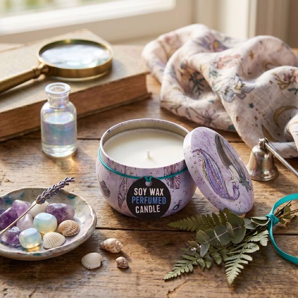 Art Tin Candles