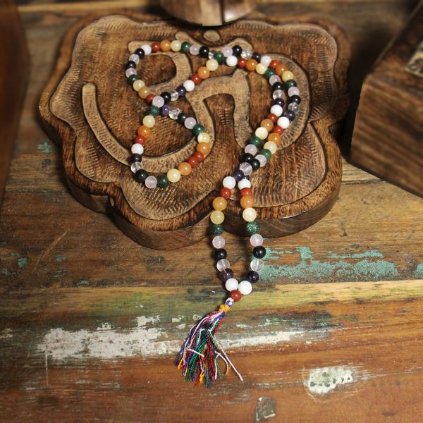 Gemstone Mala Beads
