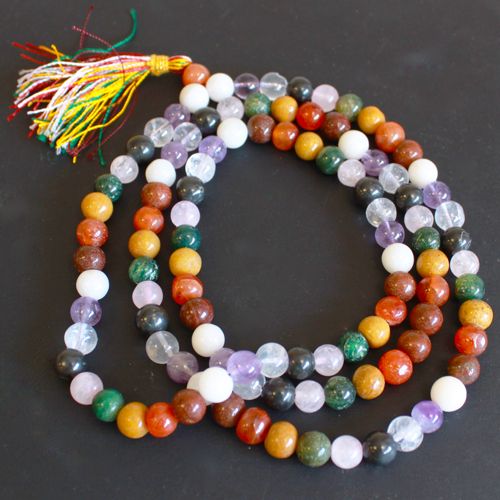 Gemstone Mala Beads