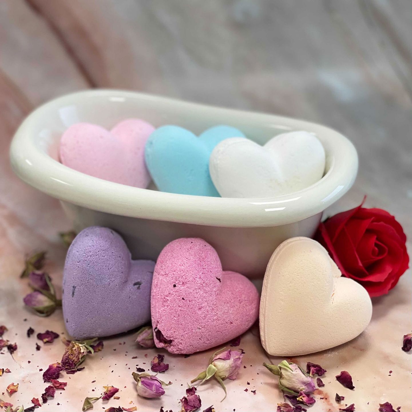 Bath Bomb Love Heart 70gr