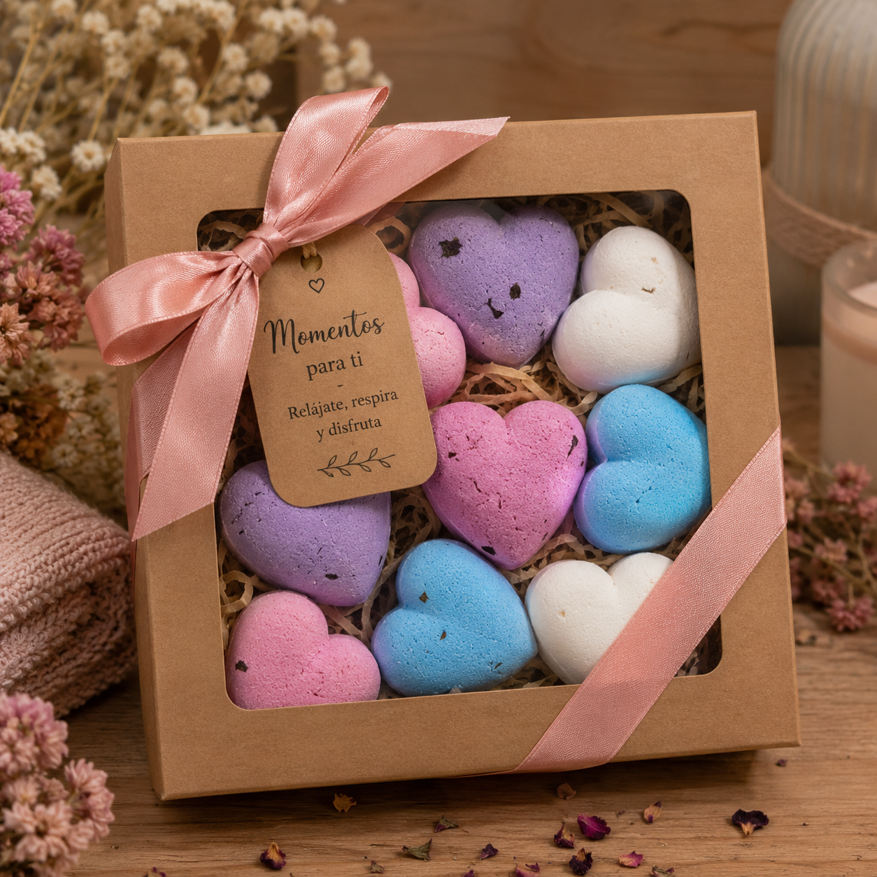 Bath Bomb Love Heart 70gr