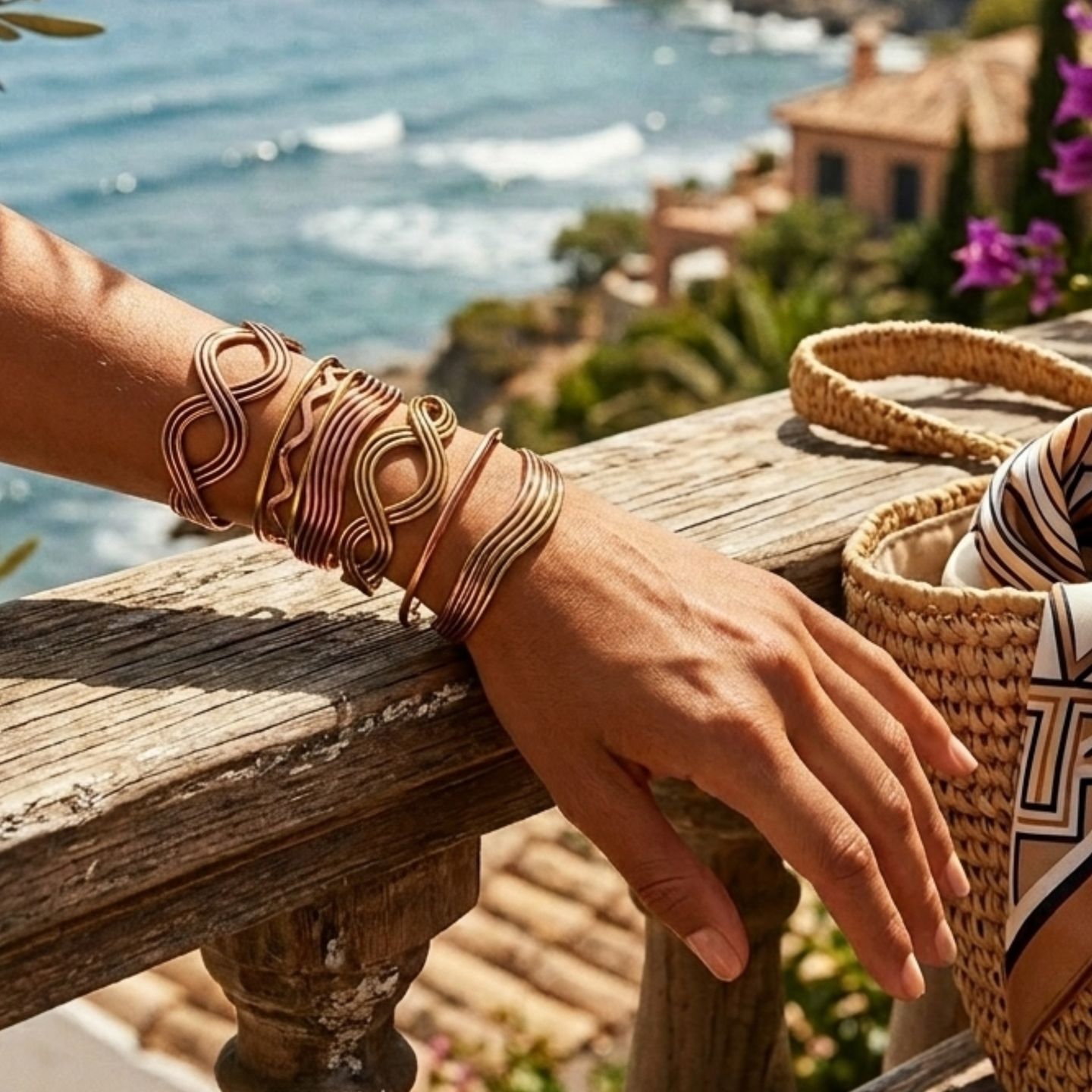 Copper Bracelets & Rings