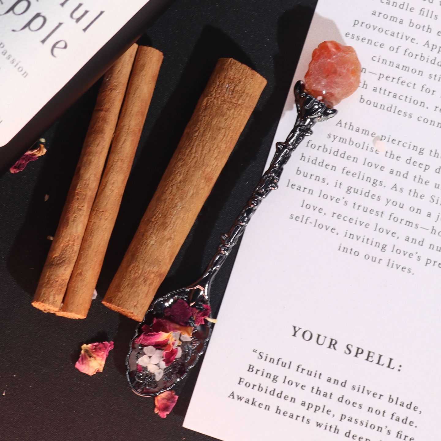 Gemstone Crystal Witch Spoons