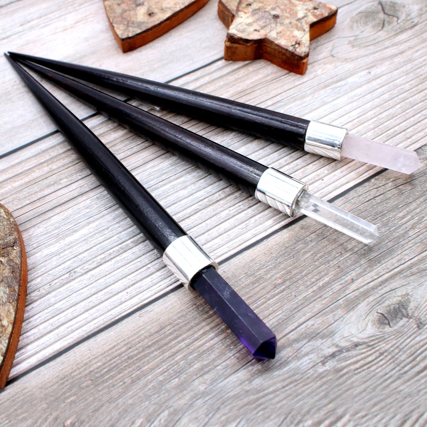 Crystal Healing Wands