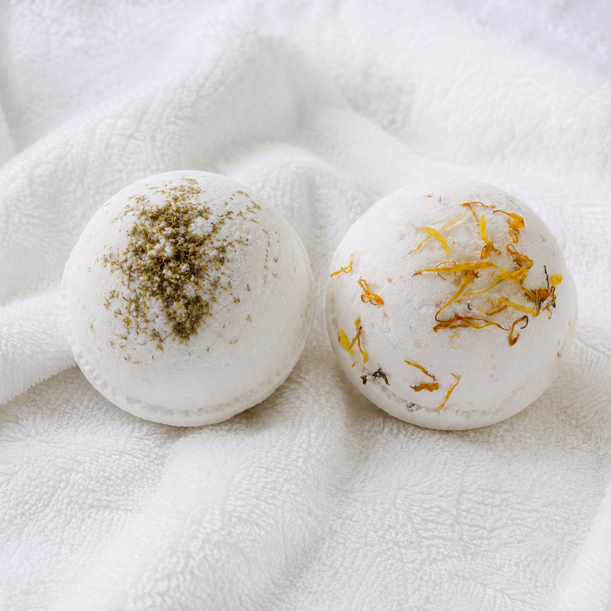 Himalayan salt bath bombs