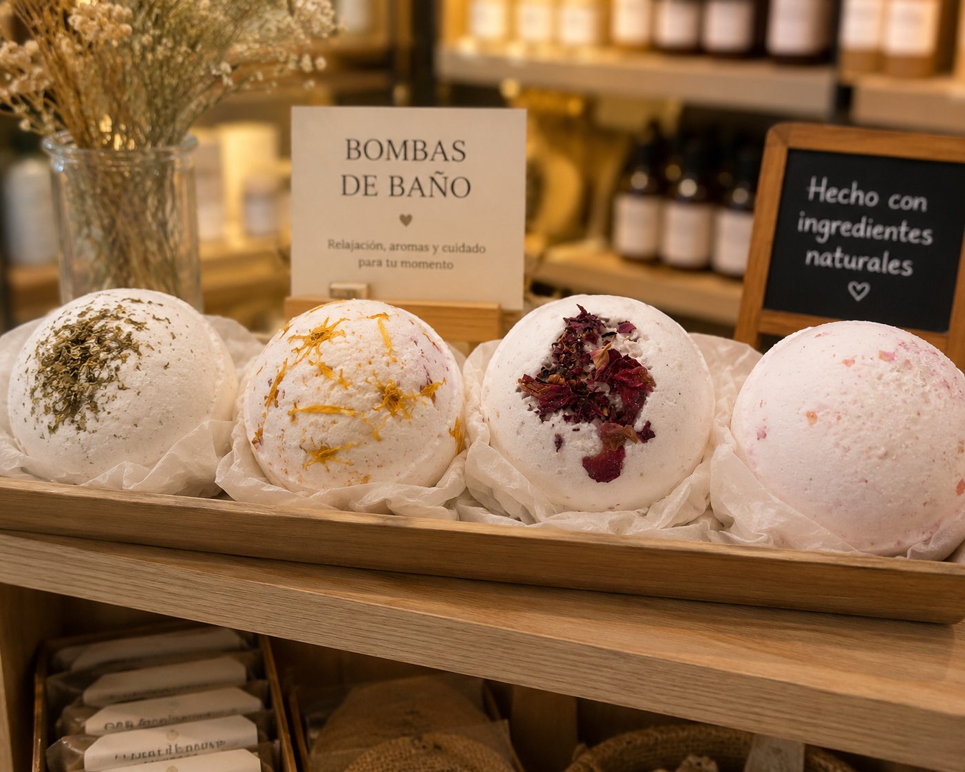 Himalayan salt bath bombs