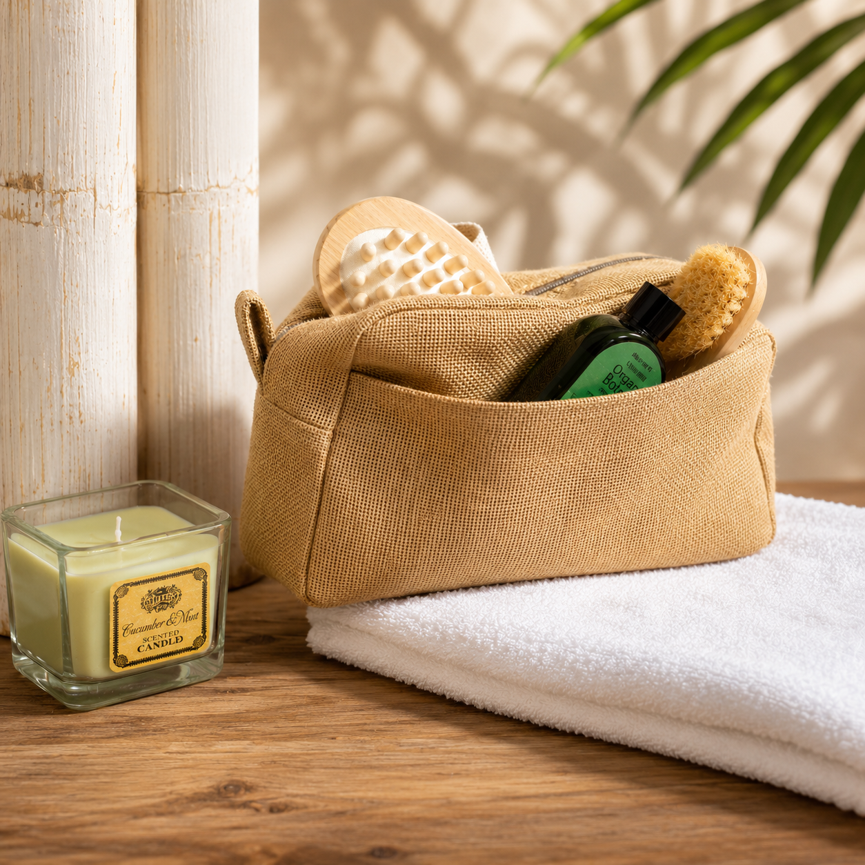 Jute Toiletry / Gift Bags
