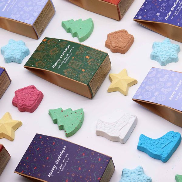 Christmas Bath Bombs