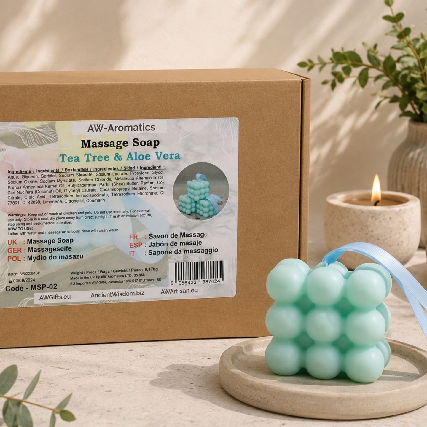Massage soaps