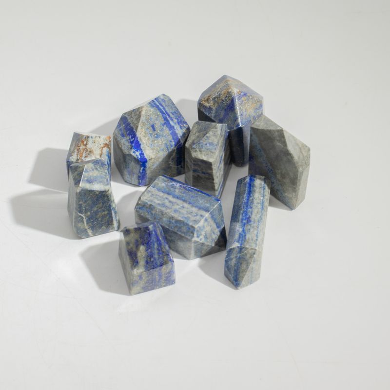 Bulk Gemstone Points approx 6cm (0.5KG) - Indian Moonstone (approx 8 pieces)