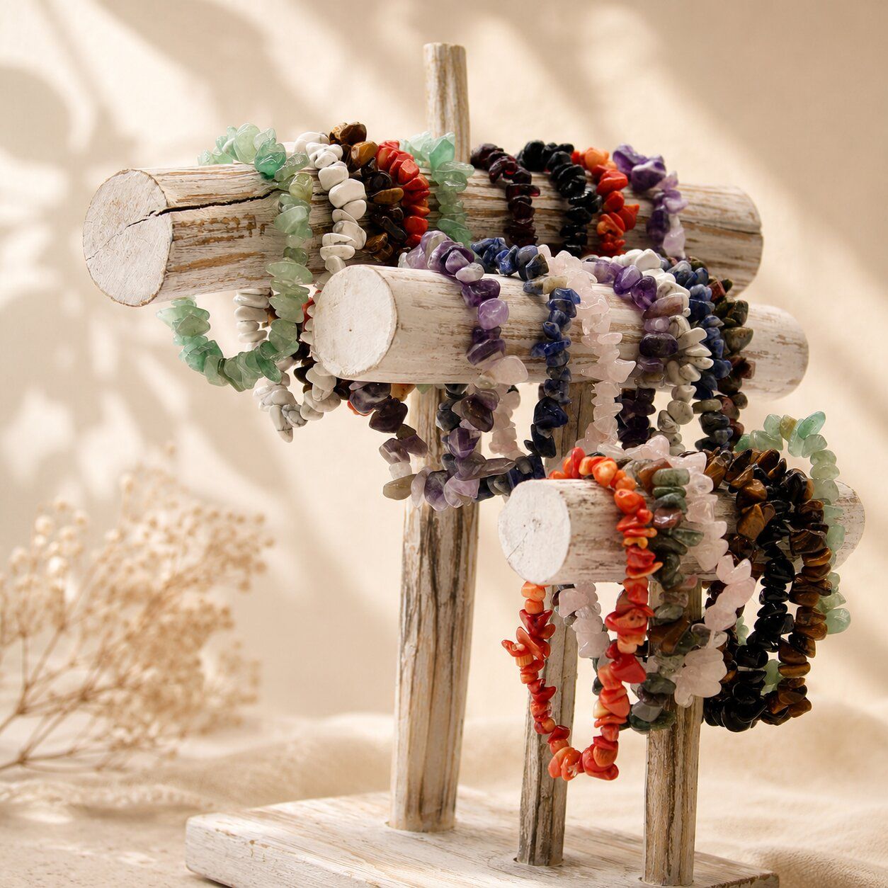Wholesale Chip Stone Bracelets