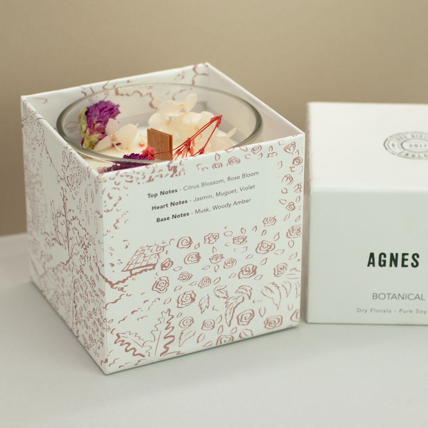 Agnes + Cat Botanical Soy Candles