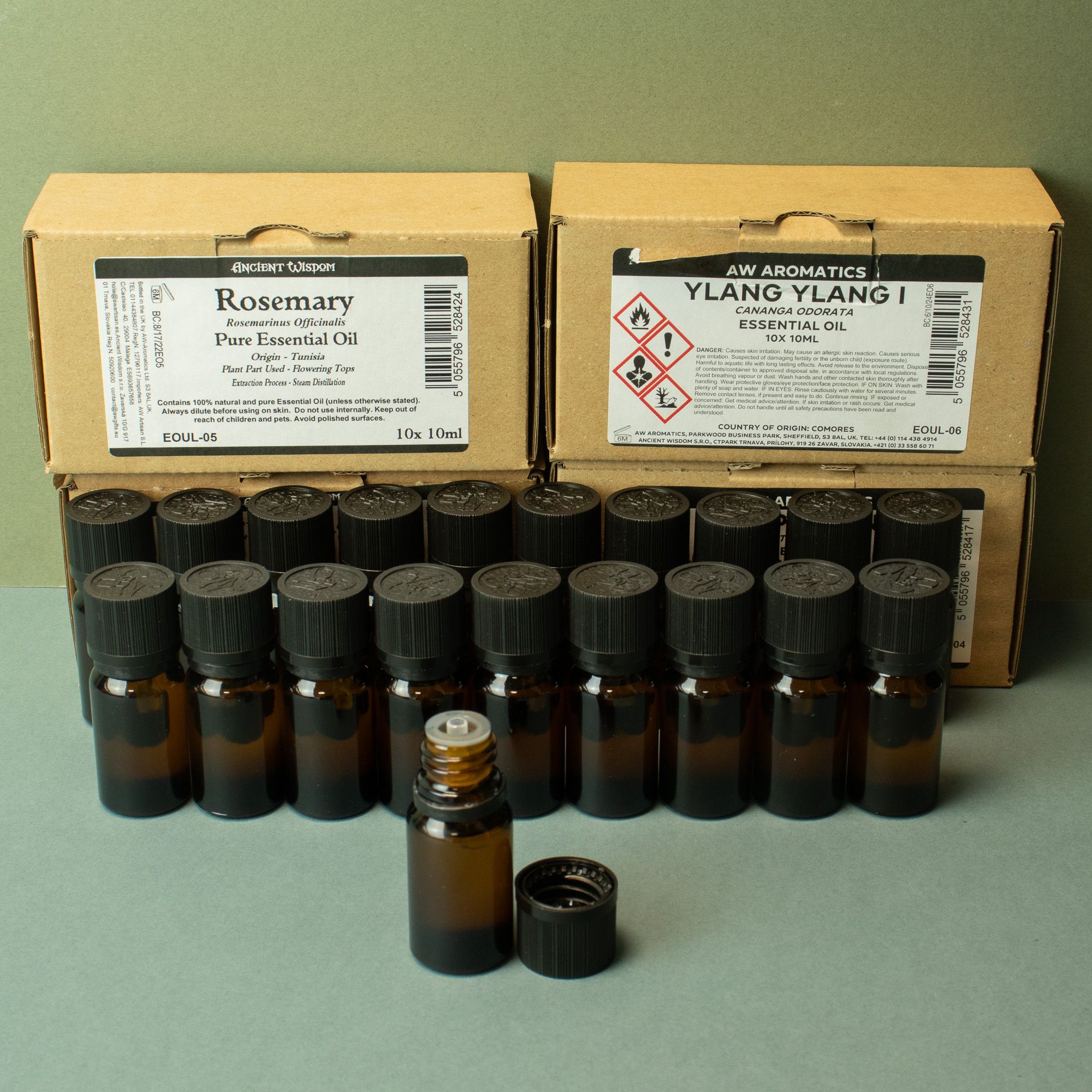 Own-Brand Essential Oils — 10ml Bottles