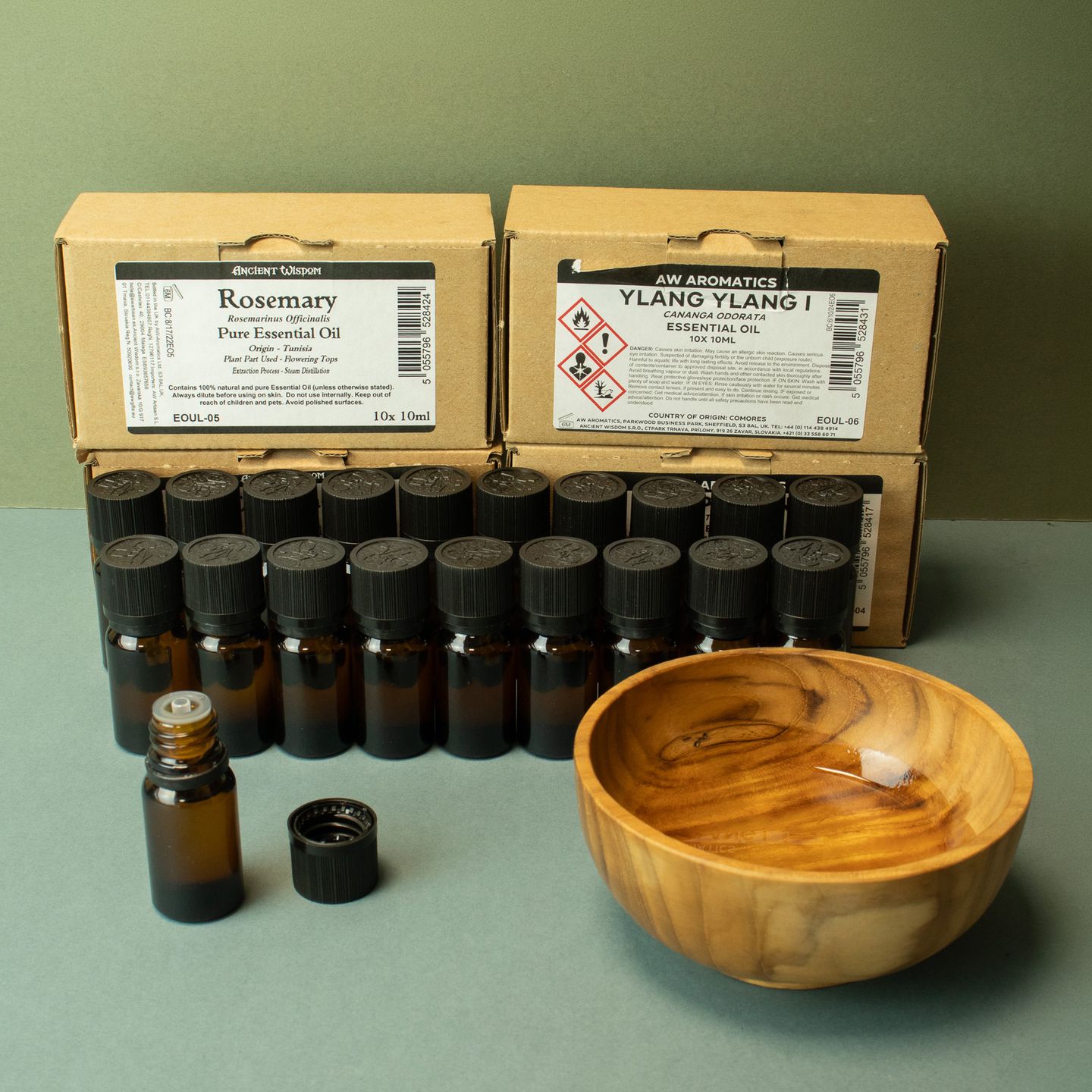 Own-Brand Essential Oils — 10ml Bottles
