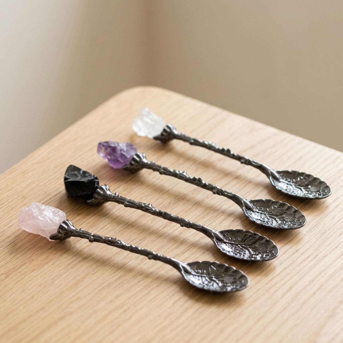 Gemstone Crystal Witch Spoons