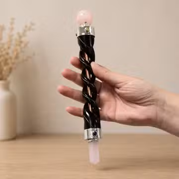 Crystal healing wands