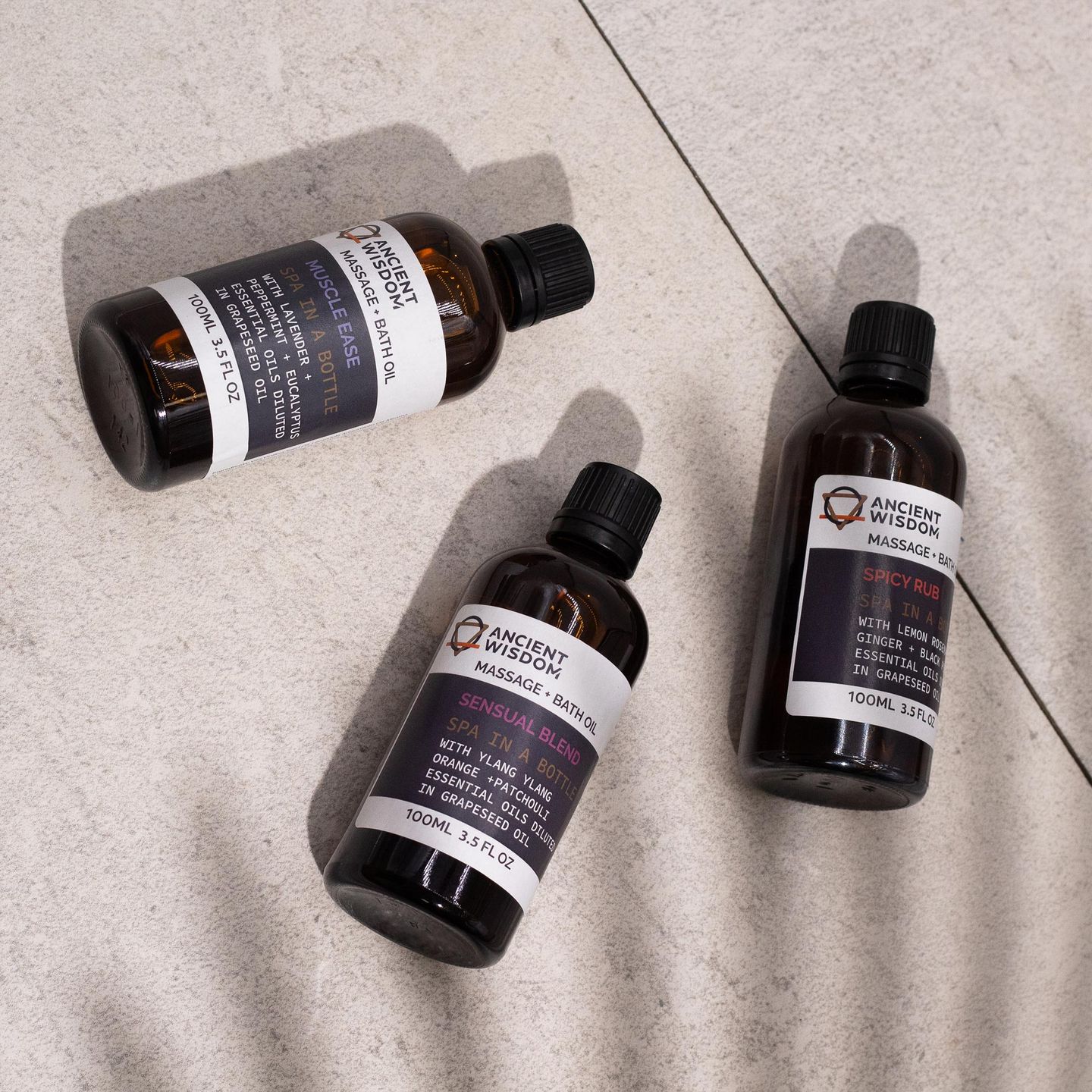 Massage Oils & Bath Oils - 100ml