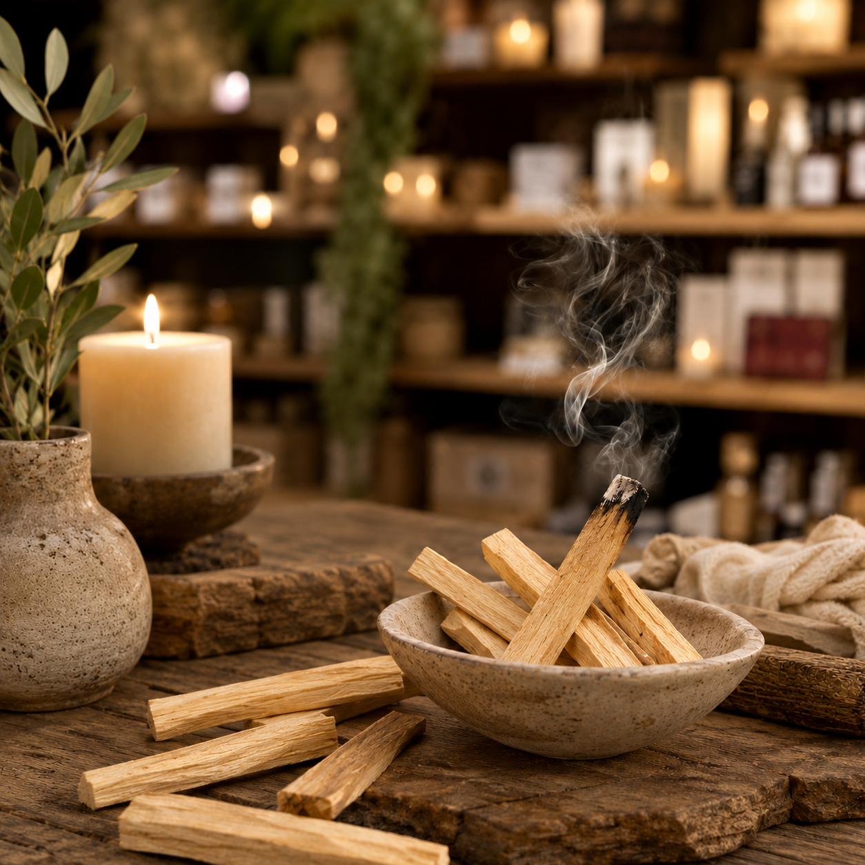 Wholesale Green Tree Palo Santo