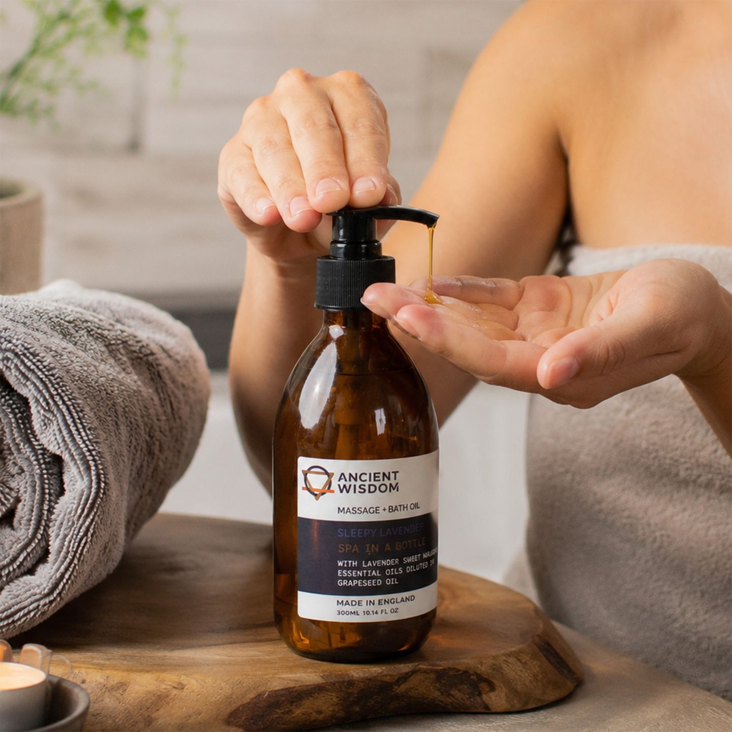 Ancient Wisdom Massage and Bath Oils