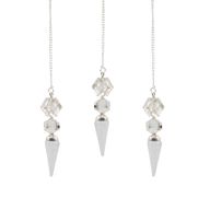 The Architect of Clarity - Three Piece Pendulum - Crystal Quartz