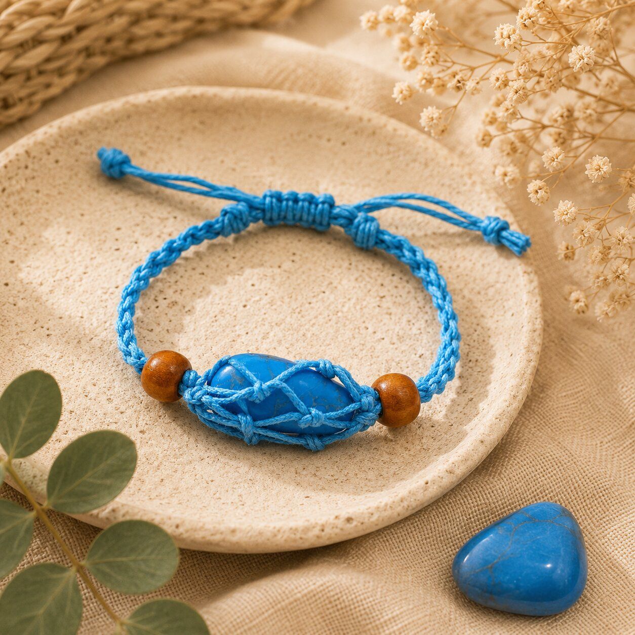 Crystal Gemstone Bracelet Cords