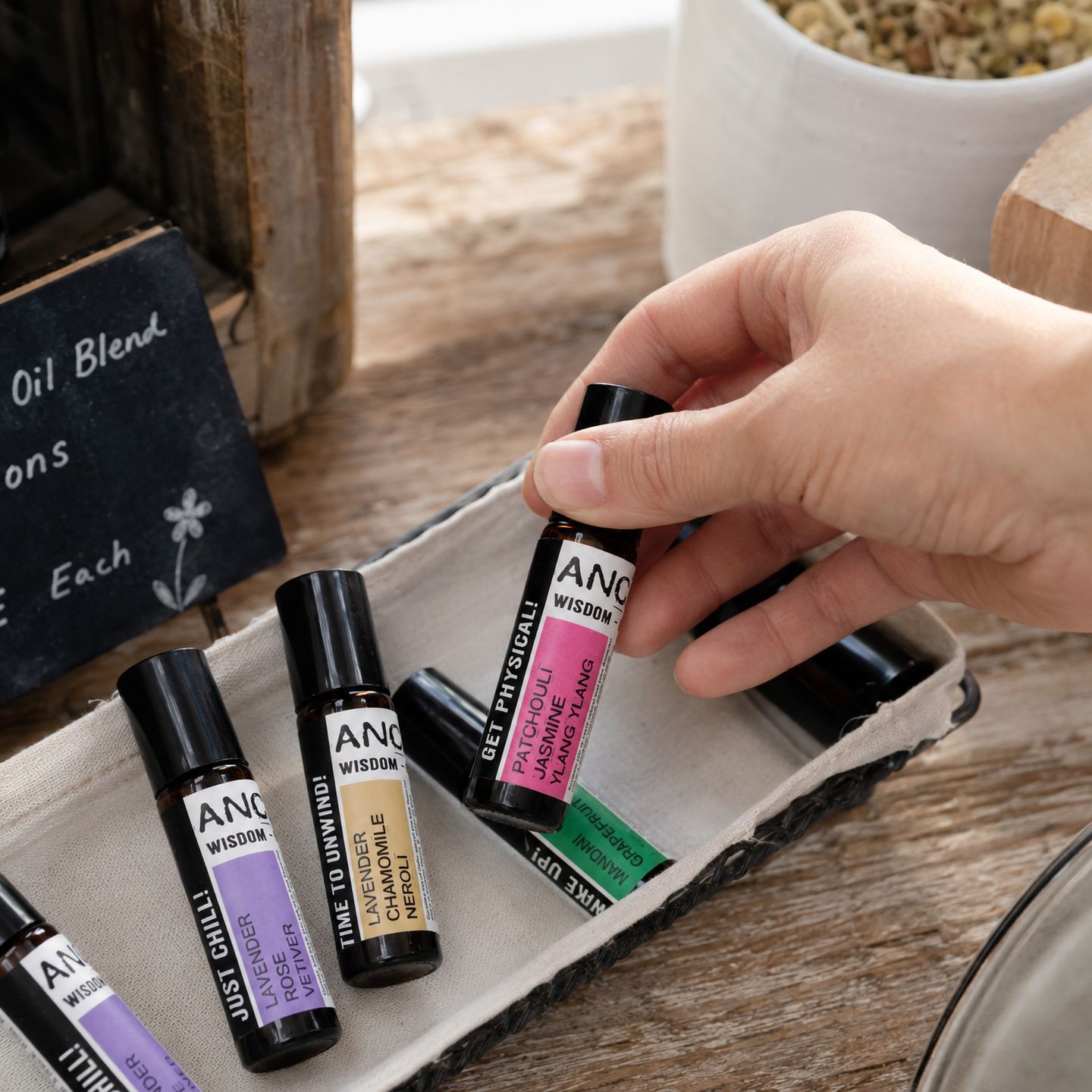 Roll-On Essential Oil Blends