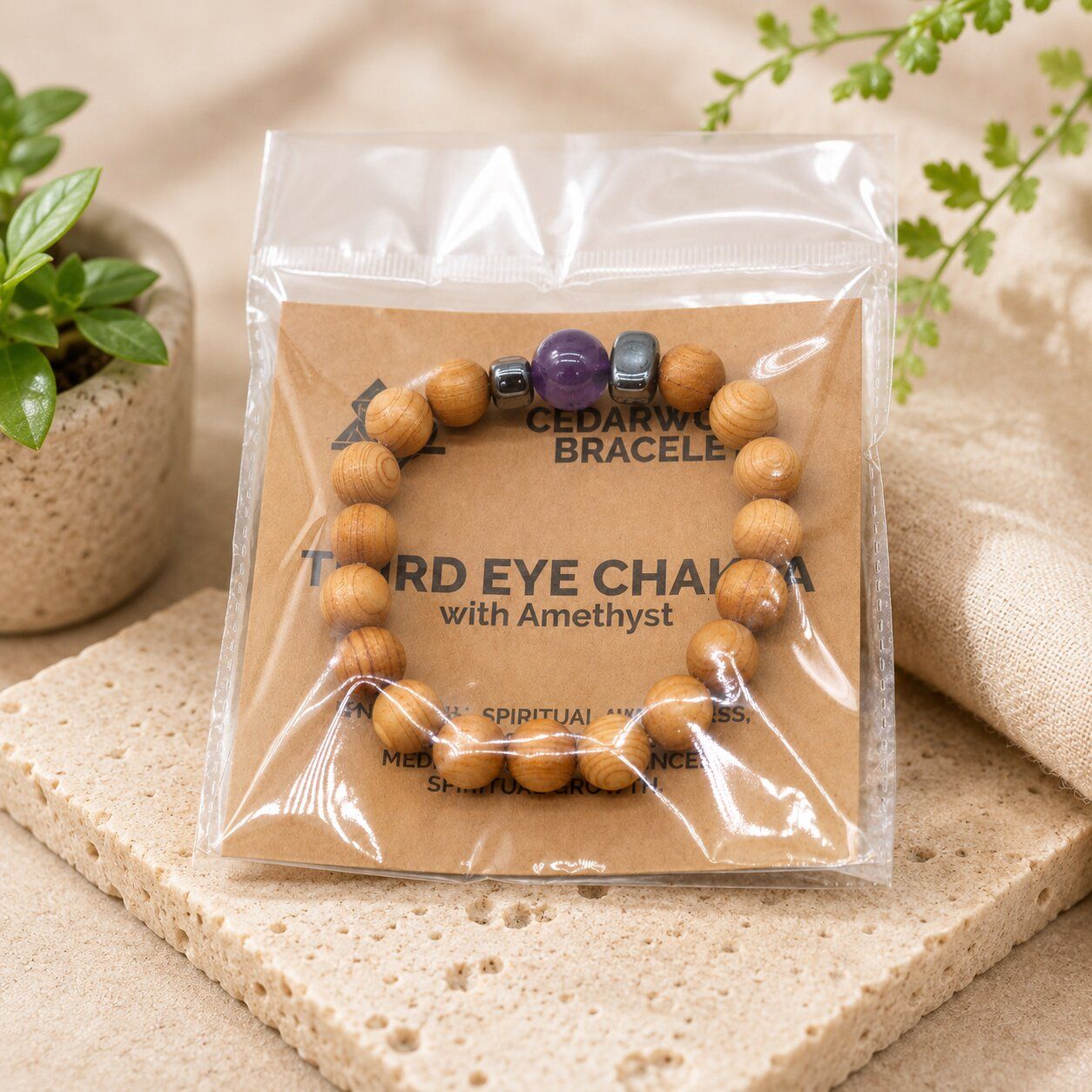 Cedar Bracelets - Chakras
