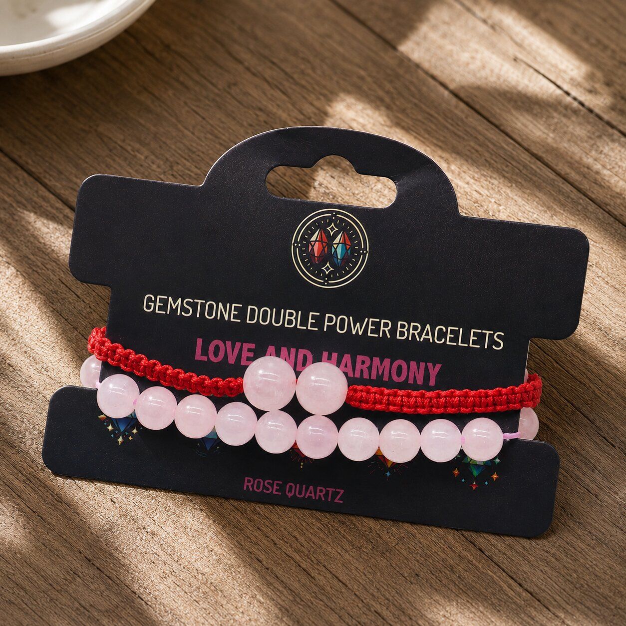 Gemstone Double Power Bracelets
