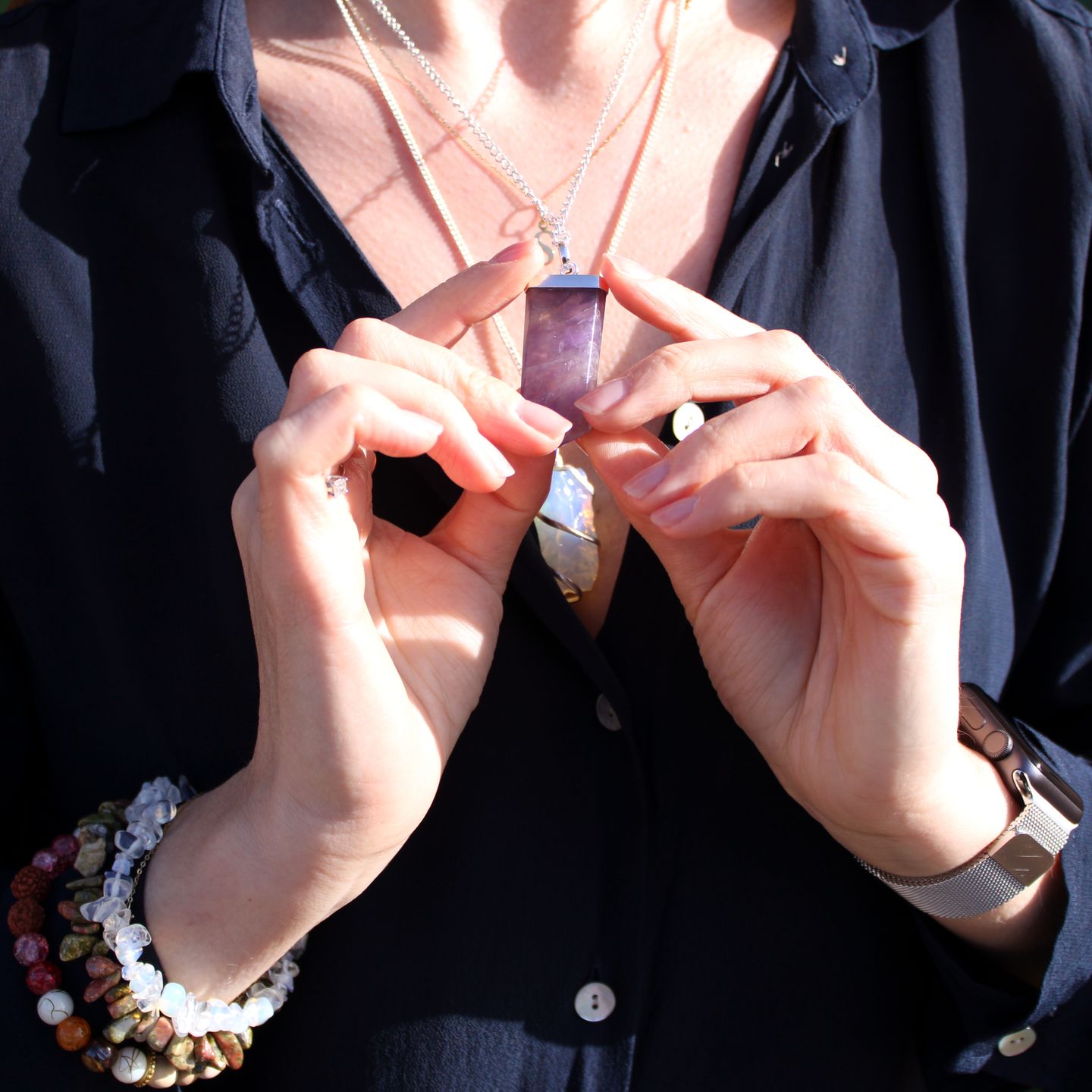 Indian Gemstone Pendant Jewellery
