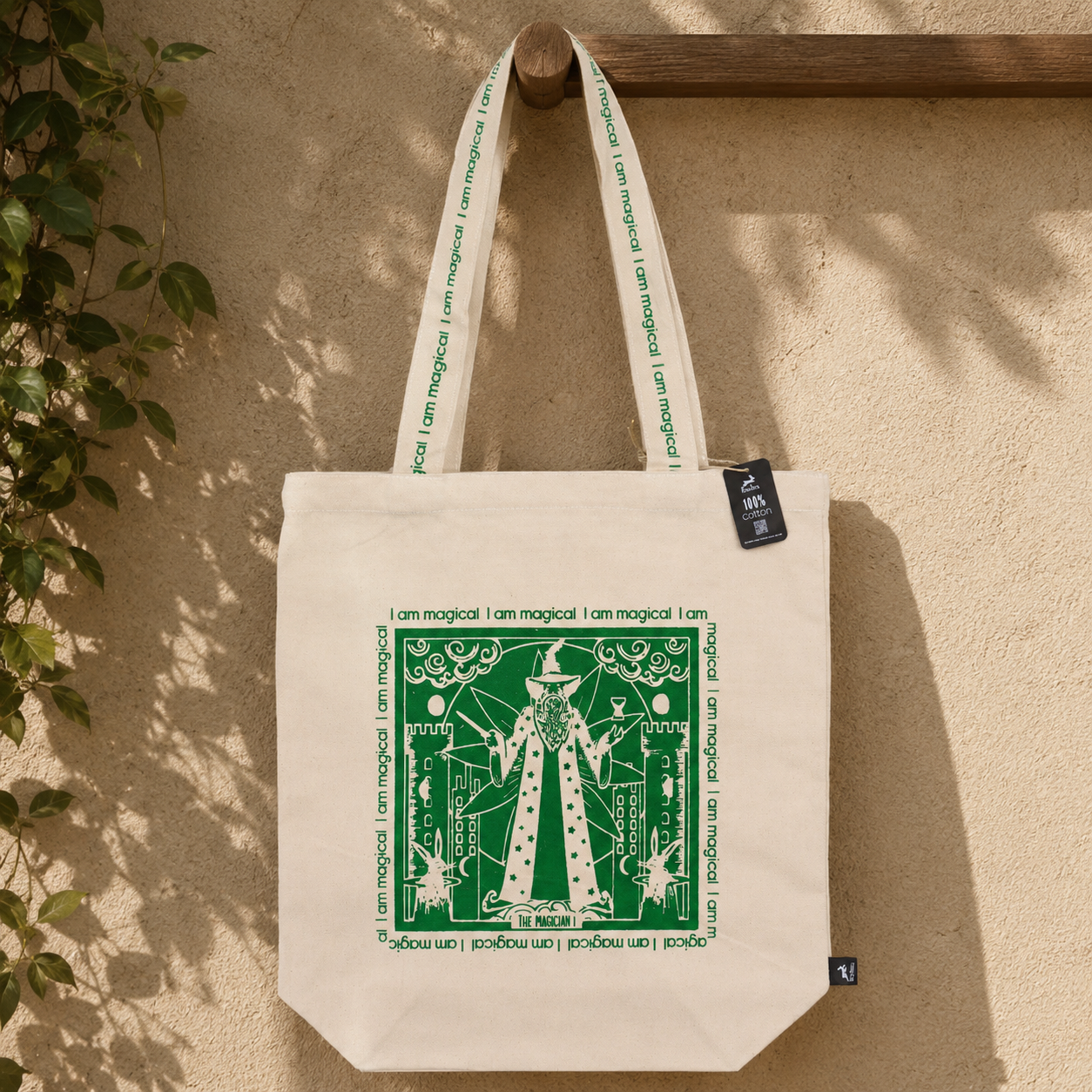 Hop Hare Tote Bags