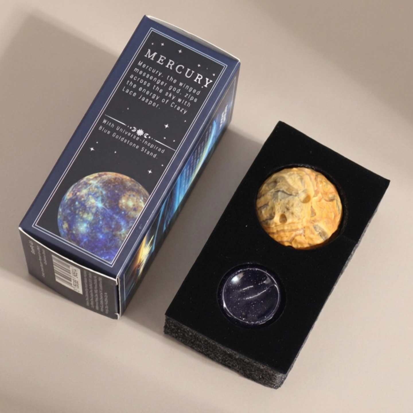 Gemstone Planets on a Solar Goldstone Stand