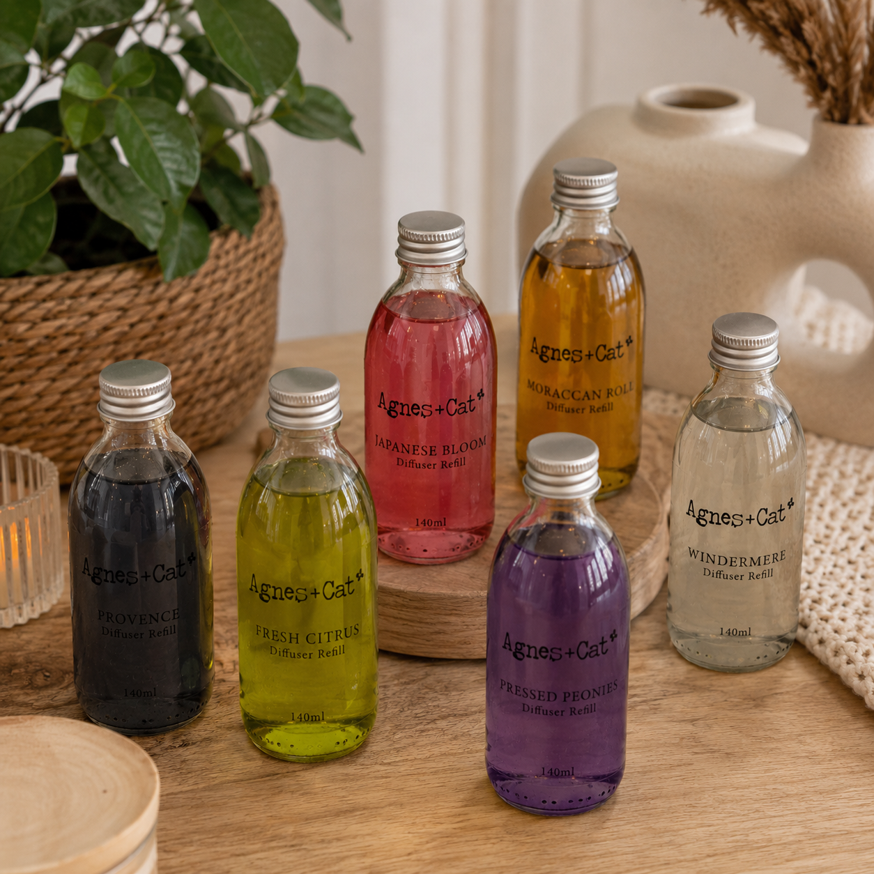 Agnes + Cat Reed Diffuser Refills
