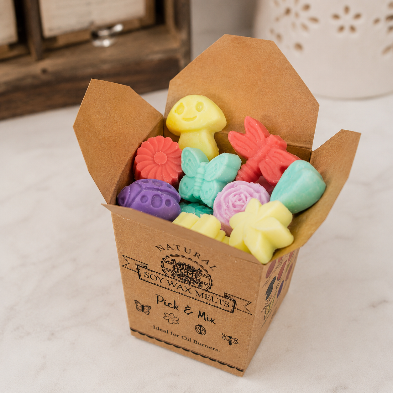 Natural Wax Melts in Bulk Boxes