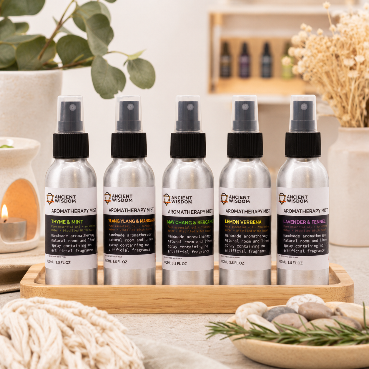 Essential Oil Room Mists - 100ml