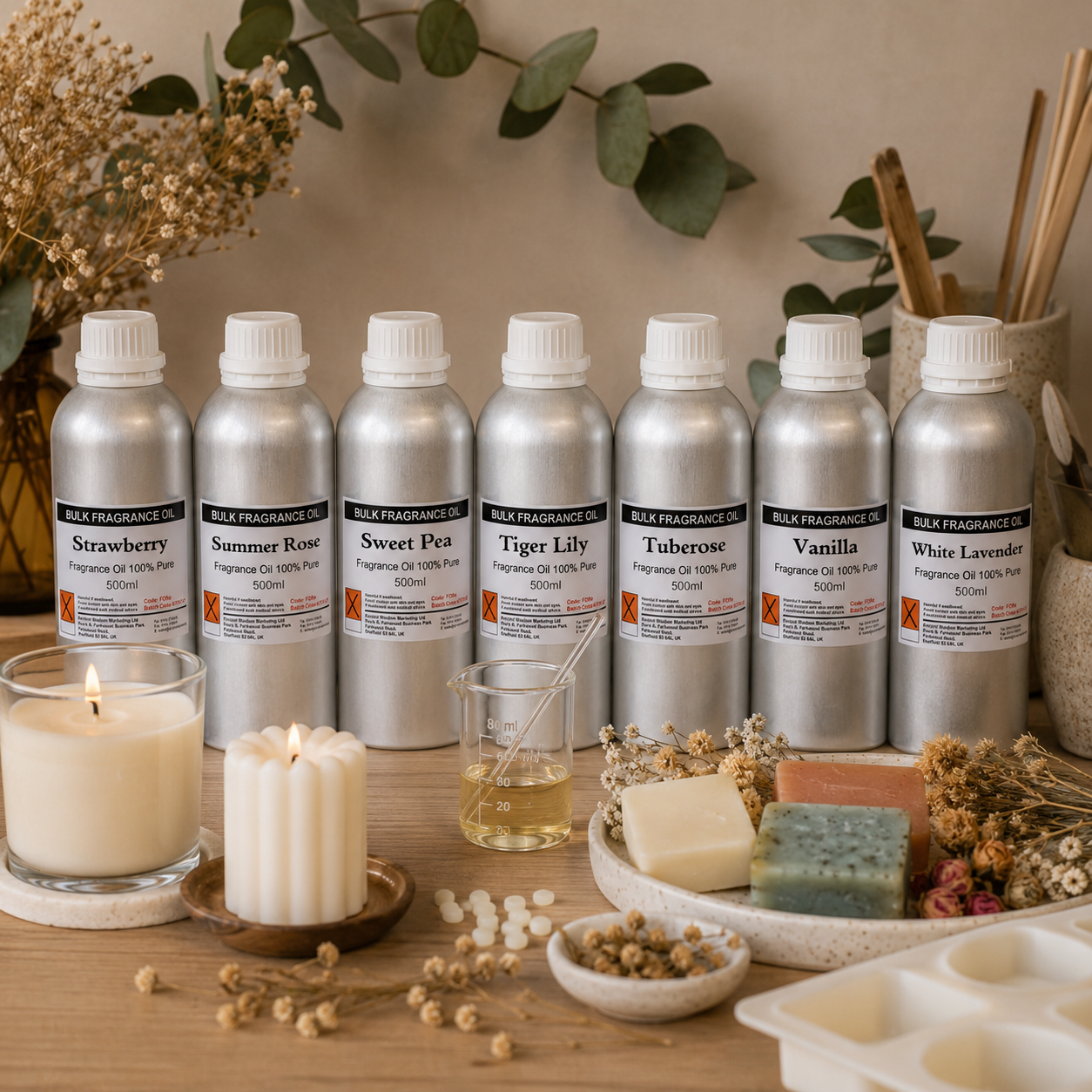 Pure Fragrance Oils - 500ml