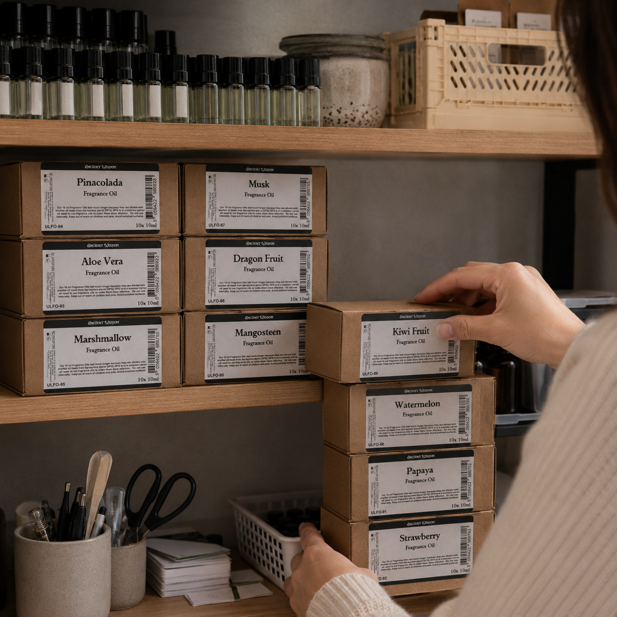 Unbranded Fragrance Oils 10ml - Box of 10
